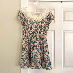 Doe + Rae Boutique Paisley Floral Lace Dress